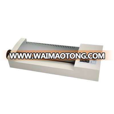 A3 size hot roll knob laminator machine